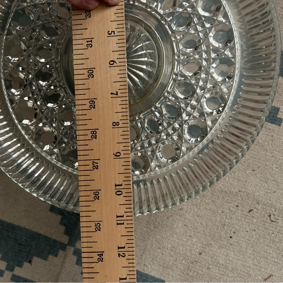 Glass cake stand - Picture 6 of 6